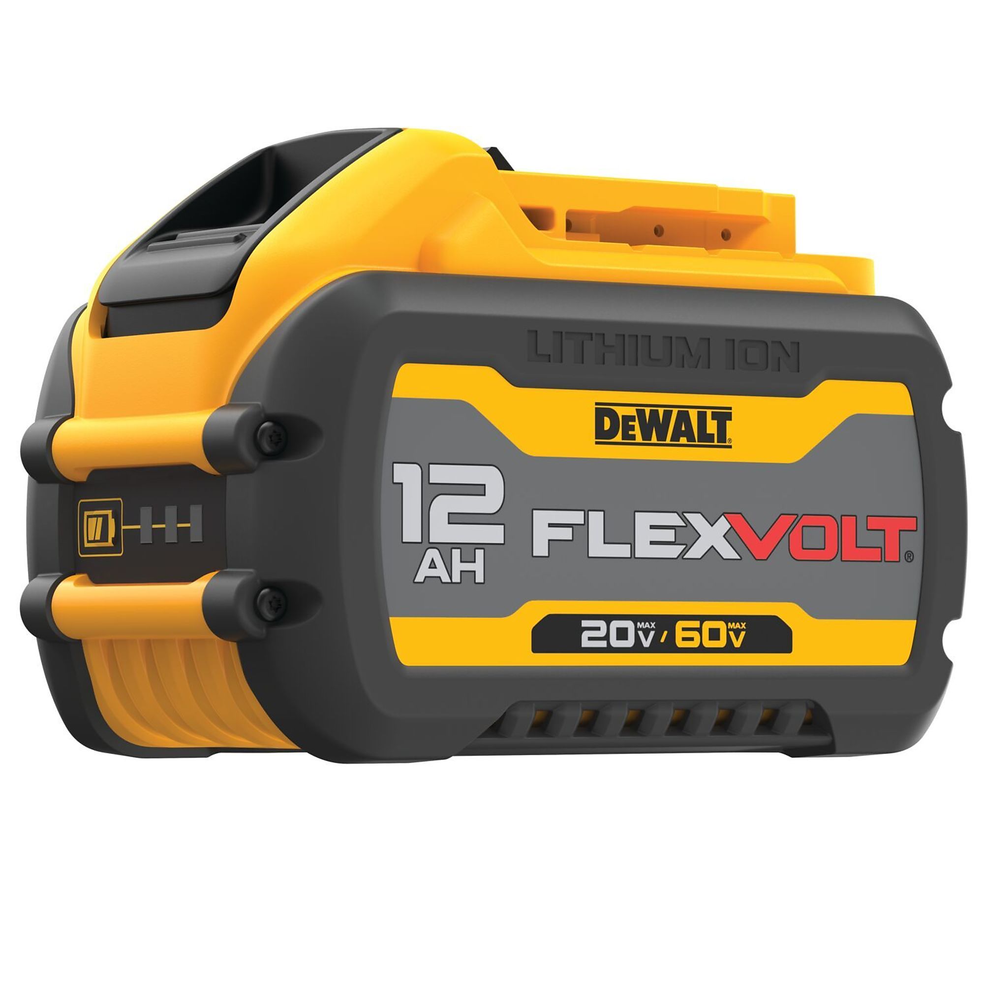 DEWALT, 20V/60V MAX FLEXVOLT 12Ah Battery, Volts 60 Battery Type Lithium-ion, Batteries (qty.) 1 Model# DCB612